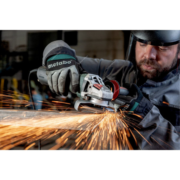 Metabo Angle Grinder With Restart Protection, W-13-125-Quick, 603627000, 1350W, 125MM