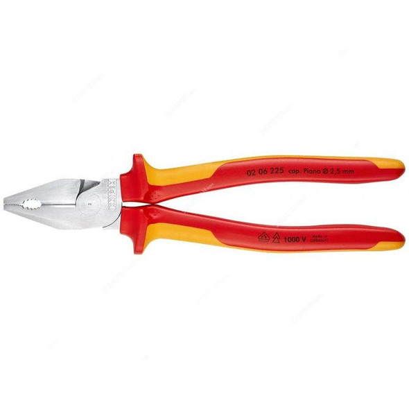 Knipex High Leverage Combination Plier, 206225, 225MM