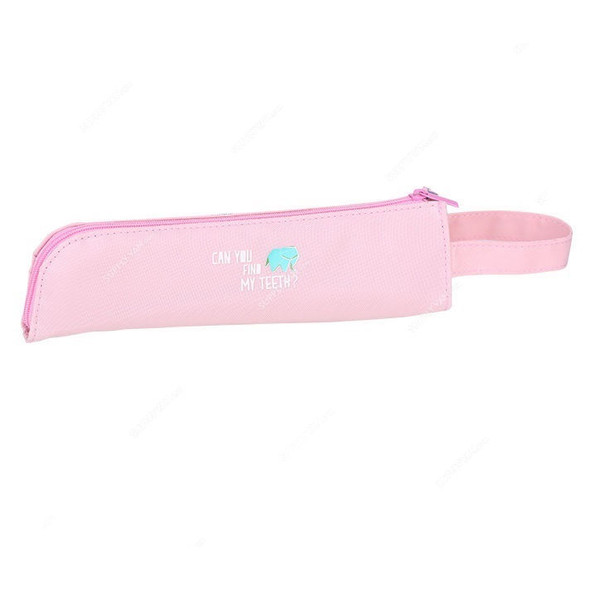 Deli Pencil Pouch, EZ86502, 215 x 40MM, Pink