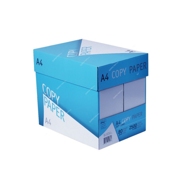 Copier Paper, A4, 80 GSM, 500 Sheets, White, 5 Ream/Carton