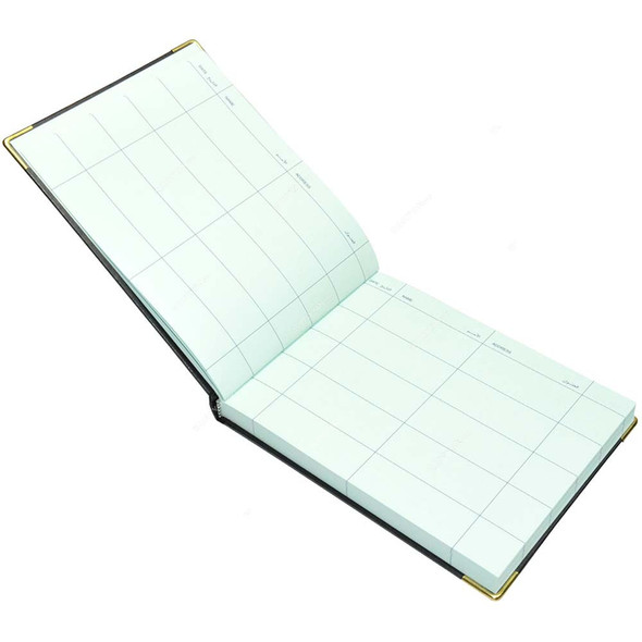 Fis Visitor Book, FSCLVISITOR, Arabic/English, 250 x 200MM, Black