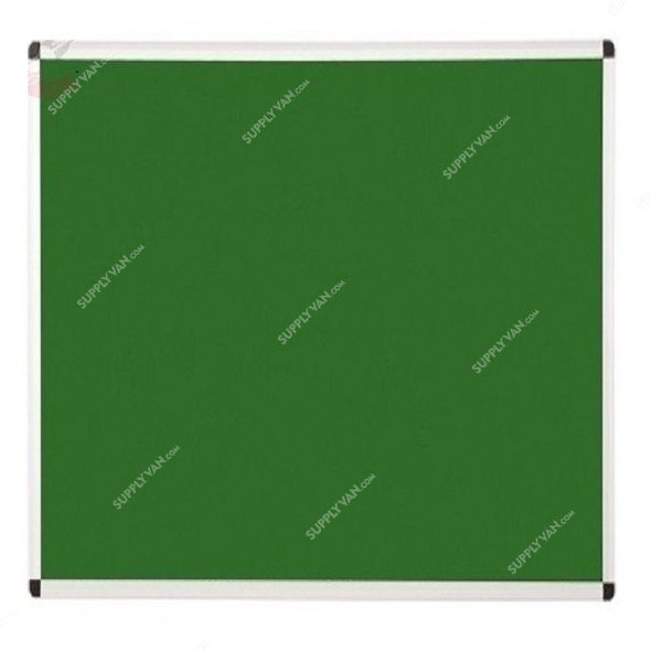 Deluxe One Sided Felt Board, 60 x 90CM, Green