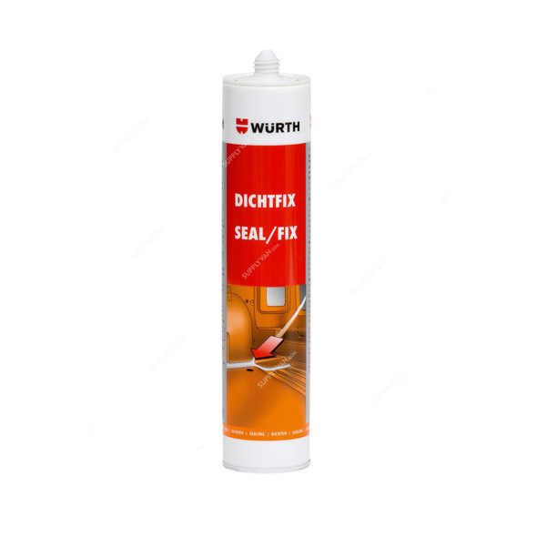 Wurth MS Polymer Sealant Spray, 0893226, Dichtfix, 310ML, Black