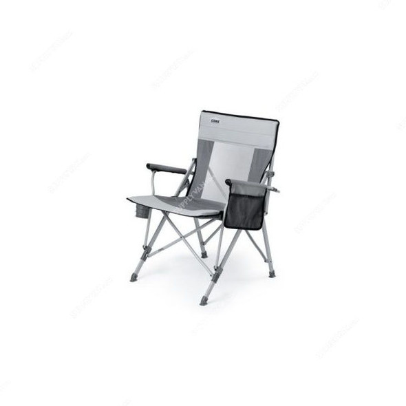 Core Equipment Hard Arm Folding Chair, SHGT-C-40105, Grey