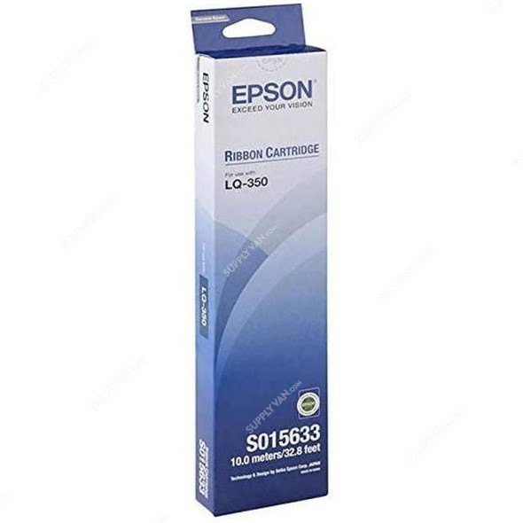 Epson Ribbon Cartridge, LQ350, 10 Mtrs, Black