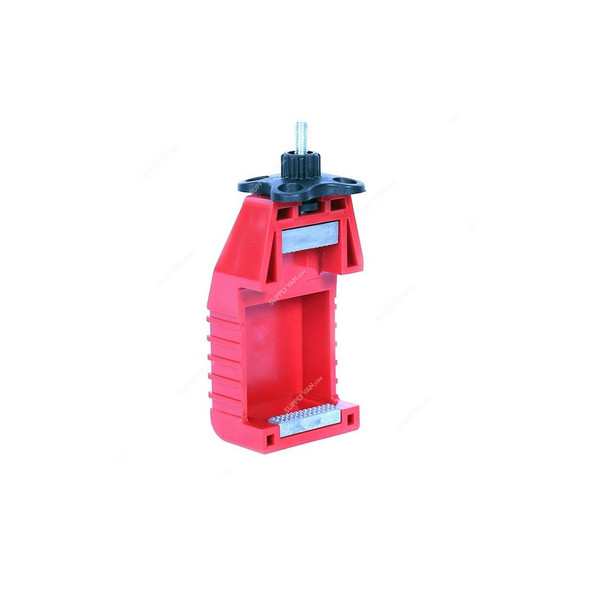 Loto-Lok Circuit Breaker Lockout for MCB, CB-SWT-LK, Red