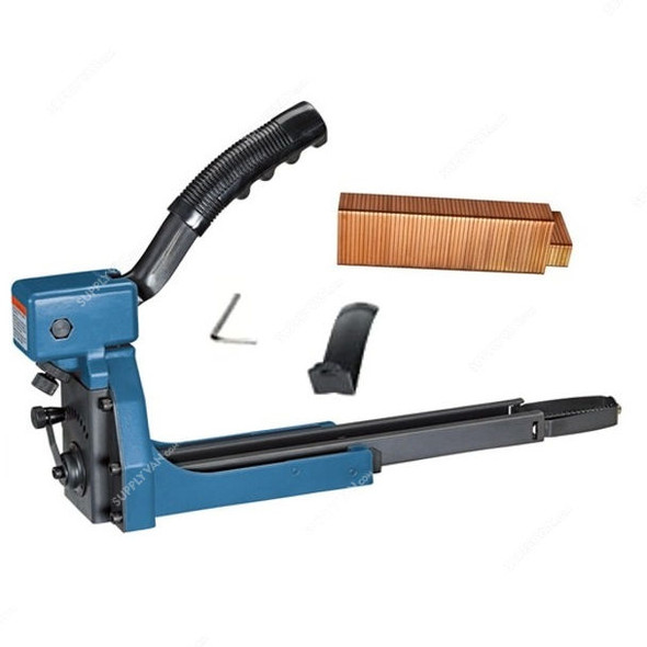 Carton Stapler Machine, 35 x 18MM, Blue