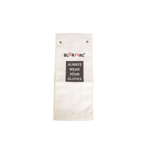 Blokarc Glove Carry Bag, GCB-CL4-BLOKARC, Canvas, 500 x 220MM, White