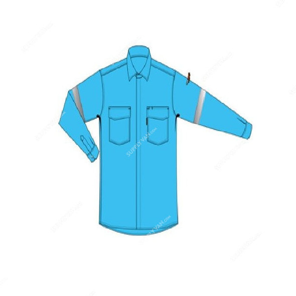 Tarasafe Arc Flash Featherlite Shirt, BLOKARC-10FSH-MDLB, Blok-Arc, M, Light Blue