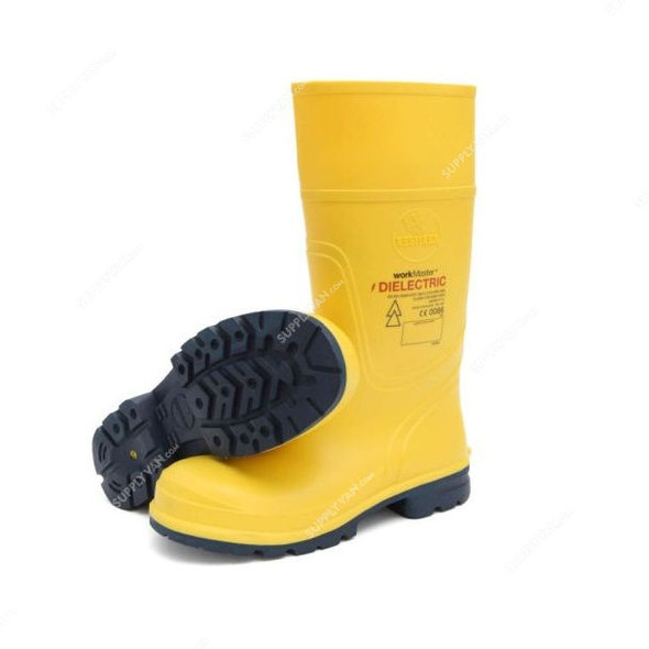 Respirex Dielectric Boot, RESPIREX-BOOTS-41, WorkMaster, Size41, Yellow