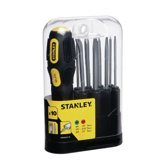 Stanley 9-Way Screwdriver, STHT62511-8, 9 Pcs/Set