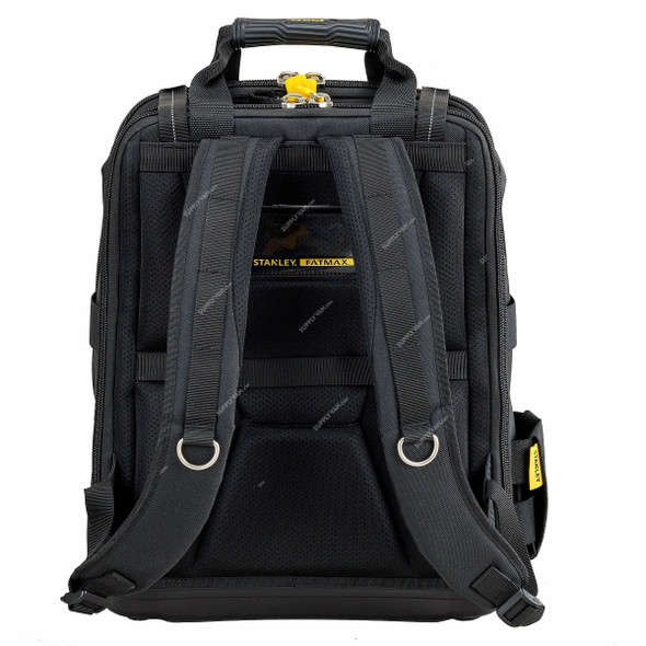 Stanley Quick Access Premium Tool Backpack, FMST1-80144, FatMax, 4 Compartments, Black