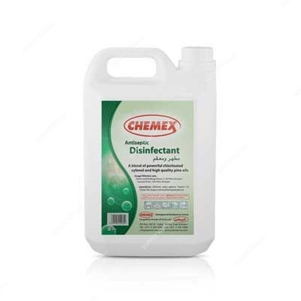 Chemex Antiseptic Disinfectant, Pine, 5 Ltrs
