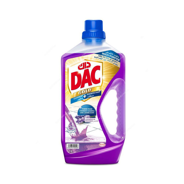Dac Gold Liquid Disinfectant, Lavender, 1 Ltr