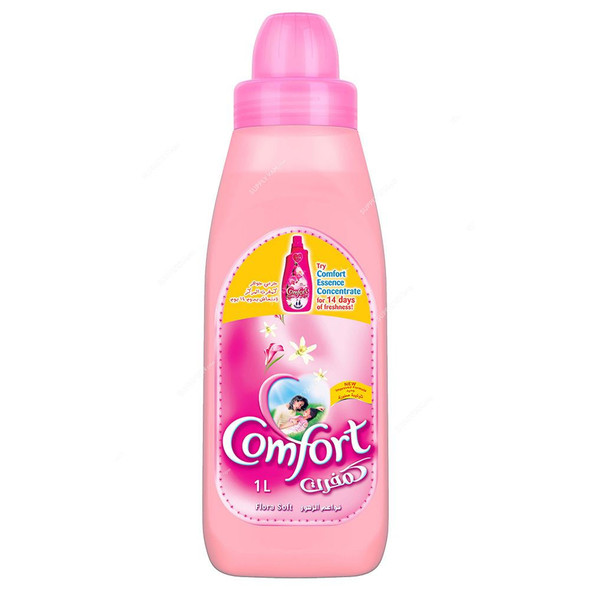 Comfort Fabric Softener, Flora Soft, 1 Ltrs