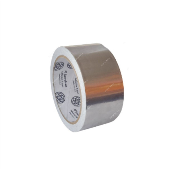 Aluminium Foil Tape, 50MM Width x 20 Yards Length, Silver, 24 Rolls/Carton