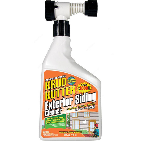 Krud Kutter Exterior Siding Cleaner, ES32H4, 32 Oz