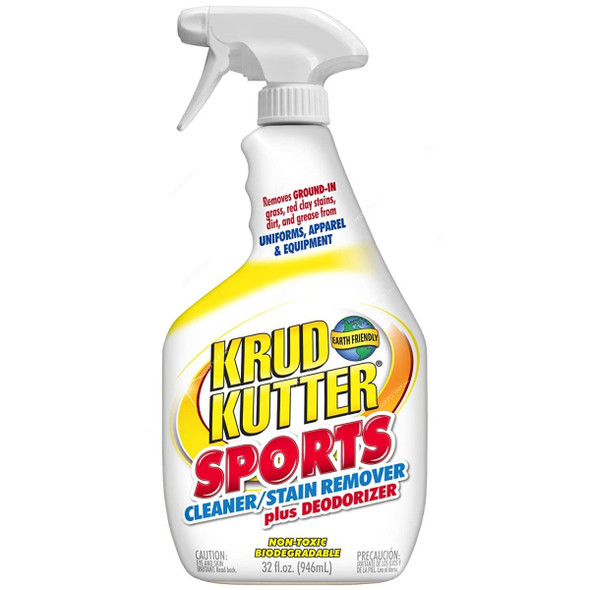 Krud Kutter Sports Cleaner and Stain Remover, SC326, 32 Oz