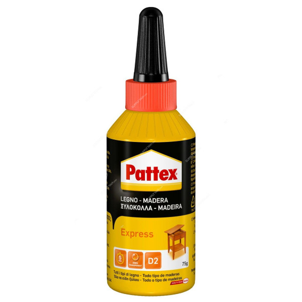 Pattex Wood Express Glue, 1419309, 75GM