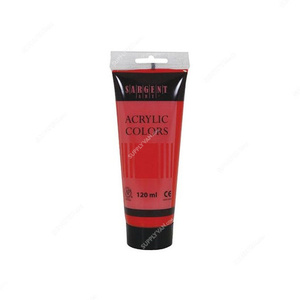 Sargent Art Acrylic Paint, SA23-0320, 120ml, Cadmium Red Hue