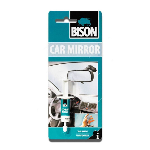Bison Mirror Adhesive, 71154, 60ML, Clear
