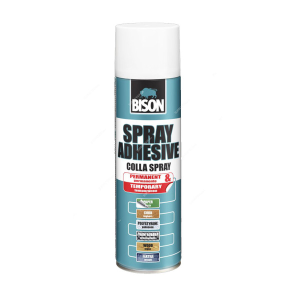 Bison Colla Spray Adhesive, 1008250, 500ML