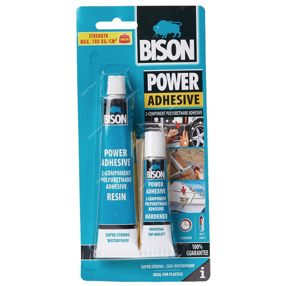 Bison Power Rasin Adhesive, 6305493, 65ML, Beige