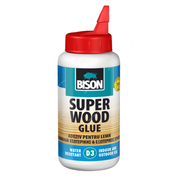 Bison High Quality Super Wood Adhesive, 6305846, 750GM, White
