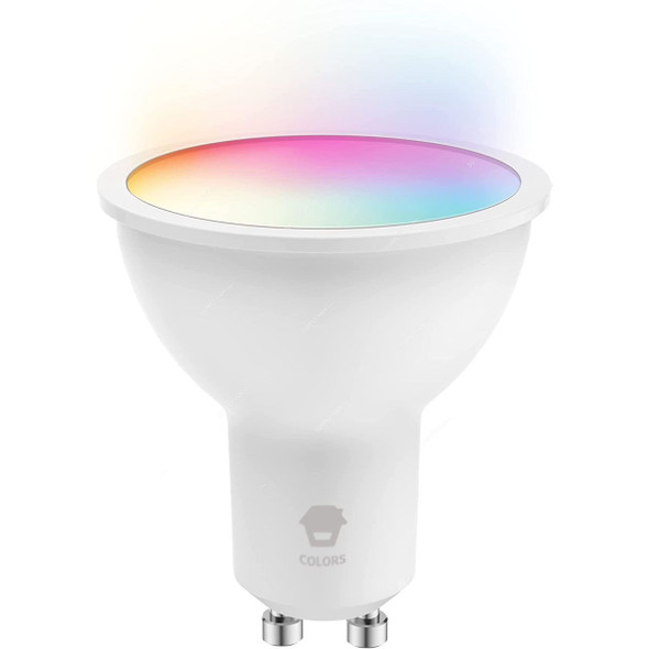 Chuango Smart Ambiance WiFi LED Bulb, GU10C, 5W, 2700-6500K, 16 Million Colors, GU10