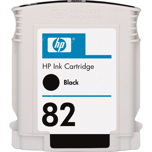 HP DesignJet Ink Cartridge, CH565A, 82, 69ML, Black
