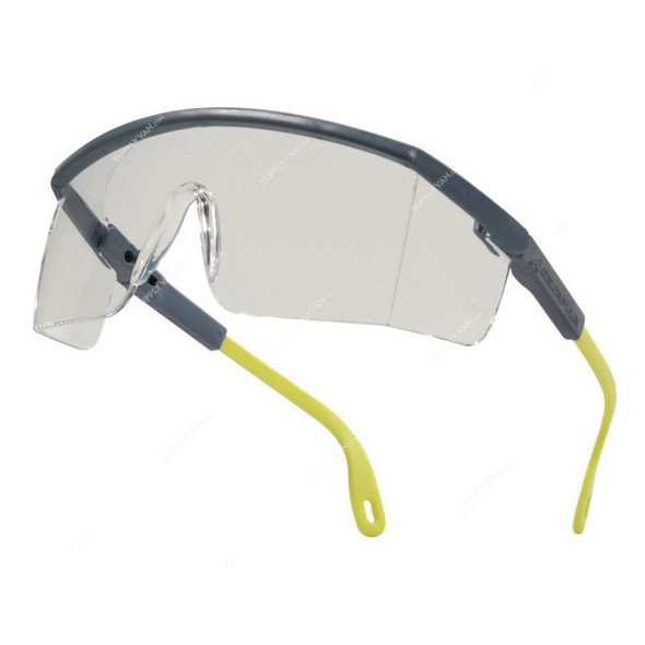 Delta Plus Safety Glasses, KILIMGRIN, Polycarbonate, Clear