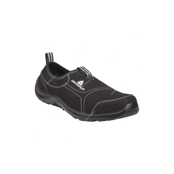 Delta Plus Slip On Safety Shoes, MIAMI, Size40, Steel Toe Toe, Black