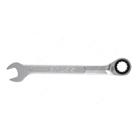 Gross Combination Wrench, 14855, CrV Steel, 17MM