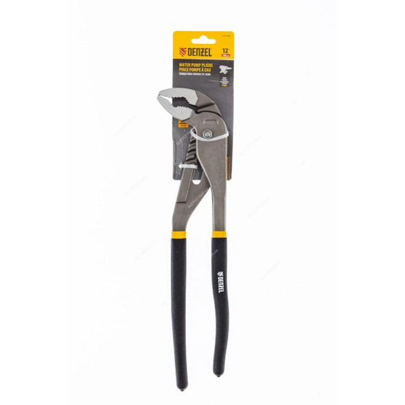 Denzel Water Pump Plier, 7715709, 12 Inch Length