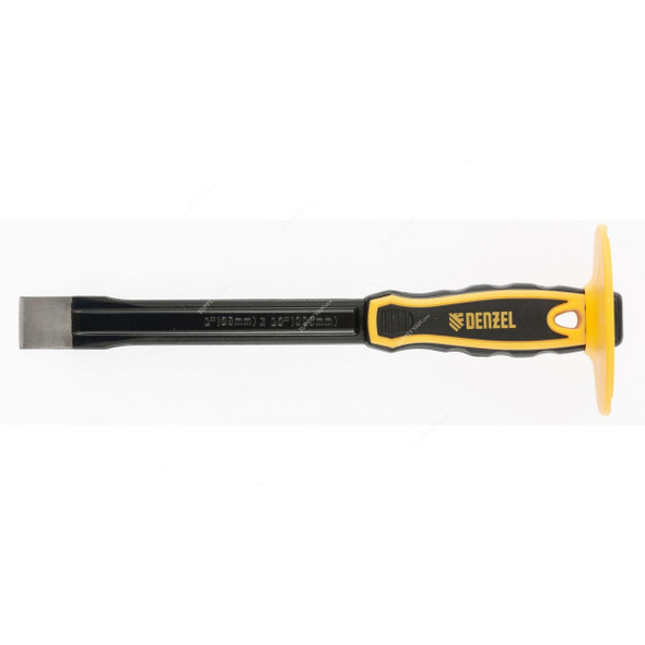 Denzel Cold Chisel With Guard, 7718712, 1 x 12 Inch