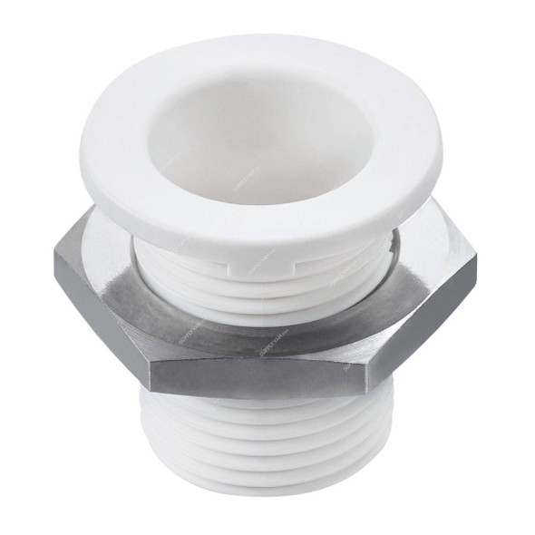 Testo Display Cabinet Bushing, 0554-2016, 28 x 20MM, White/Silver