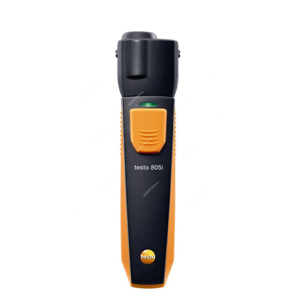 Testo Infrared Thermometer With Smartphone, 0560-1805, 805i Series, -30 to +250 Deg.C