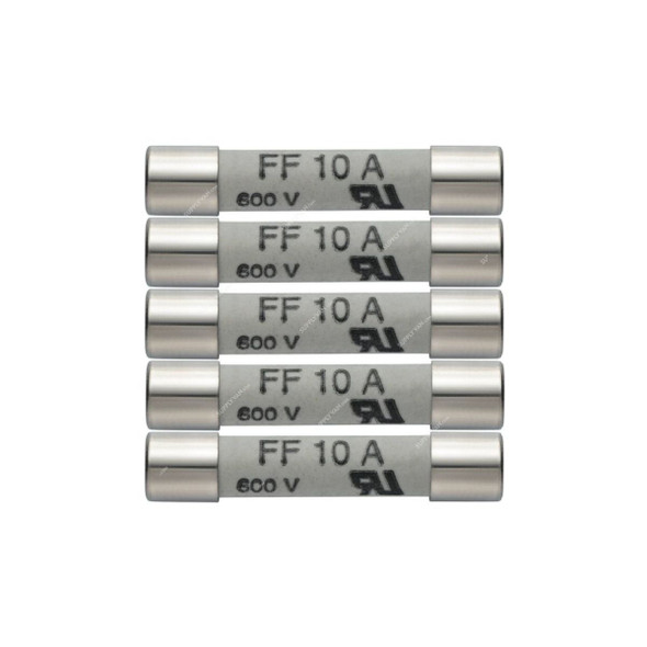 Testo Fuse, 0590-0005, 600V, 10A, 5 Pcs/Pack