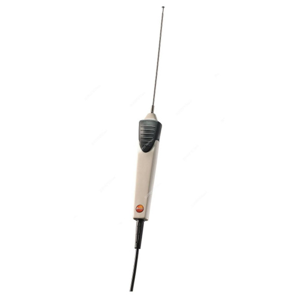 Testo TC Type K Waterproof Surface Probe With Widened Measuring Tip, 0602-1993, -60 to 400 Deg.C