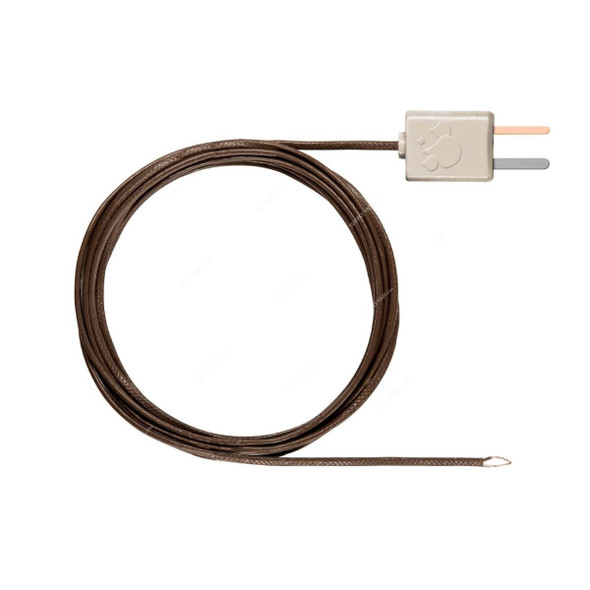 Testo TC Type K Flexible Oven Probe, 0603-0646, -50 to 250 Deg.C