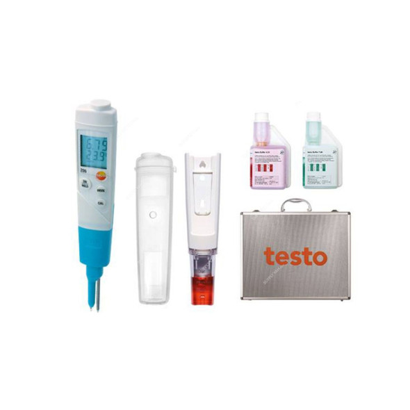 Testo Starter Kit, 206-pH2-Kit, 0 to 14 pH, 8 Pcs/Kit