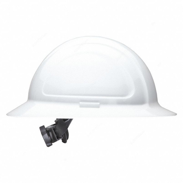 Honeywell Full Brim Helmet With Ratchet Suspension, N20R010000, White