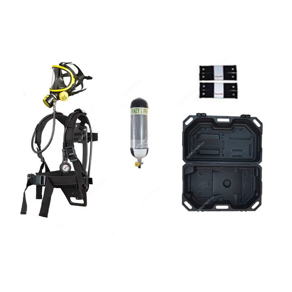 Honeywell Aeris Confort Type 2 Breathing Apparatus With Sx-Pro Demand Valve/Cylinder/Case, 1825216, 0-400 Bar