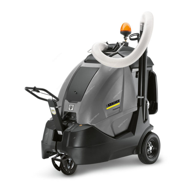 Karcher IC 15/240 W Adv Litter Vacuum Sweeper, 11839040, 4kW, 100MM Working Width, Grey/Black