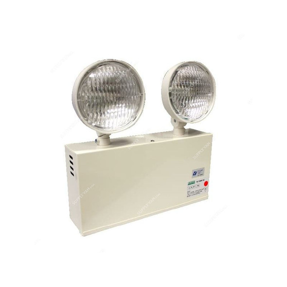 Denko Twin Spot Emergency Light, EMDL-205NM, LED, 2 x 5W, White