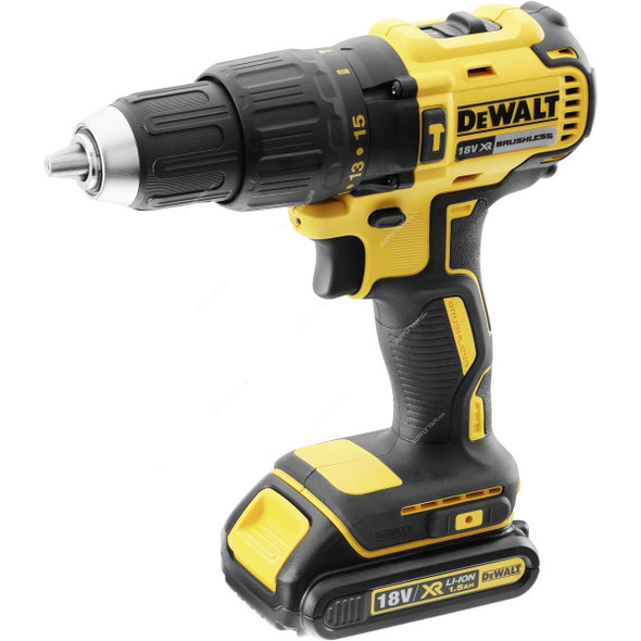 Dewalt Brushless Hammer Drill Driver, DCD778, 18V, 13MM