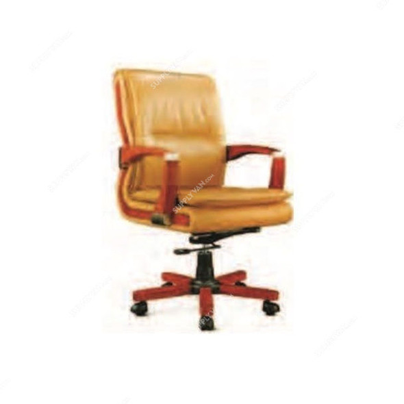 Avon Furniture Executive Office Chair, AVM-211B, Medium Back, Fixed Arm