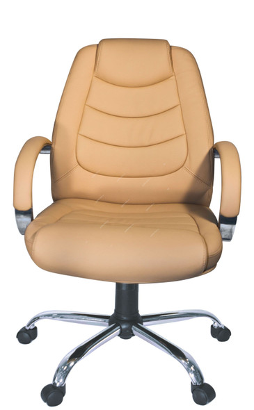 Avon Furniture Executive Office Chair, AV-56BS, Medium Back, Fixed Arm