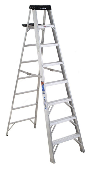 Altec Werner Step Ladder, 378, 8 Steps, 2.43 Mtrs, 140 Kg