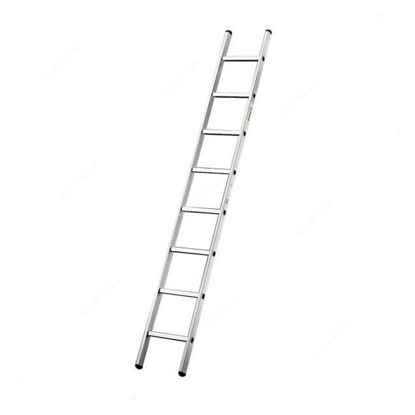 Tubesca Straight Ladder, 10108, Aluminium, 1 Side, 8 Steps, 2.27 Mtrs Max. Height, 150 Kgs Weight Capacity